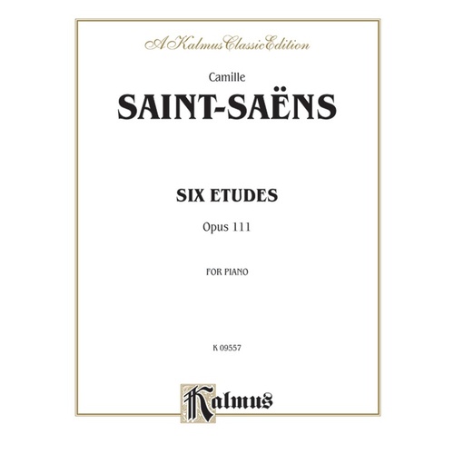 6 Etudes Op. 111 Piano Sheet Music