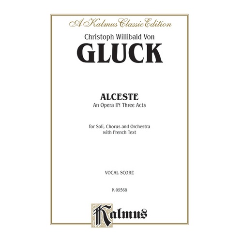 Alceste Vocal Sheet Music