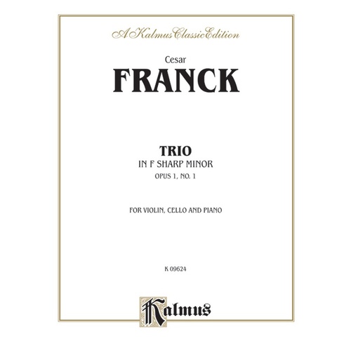 Trio in F Minor Op. 1 No. 1 - Chamber Sheet Music