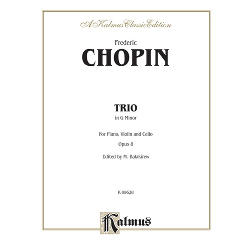 Piano Trio In G Min Op 8