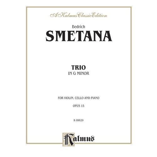 Trio in G Minor Op. 15 for Violin, Cello, and Piano
