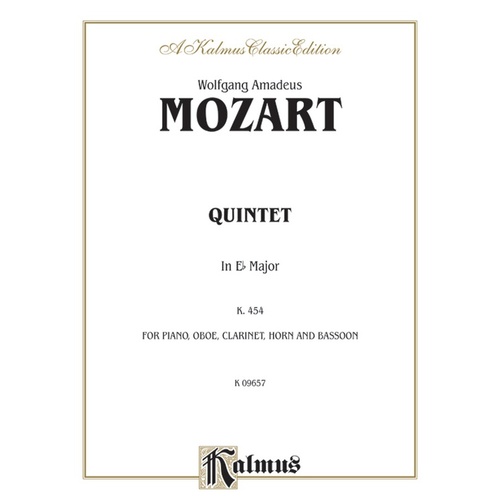 Piano Quintet E Flat K452