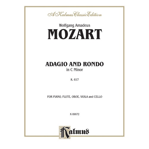 Adagio and Rondo K617 Piano Sheet Music