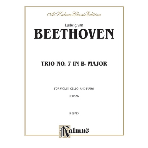 Piano Trio No 7 Op 97