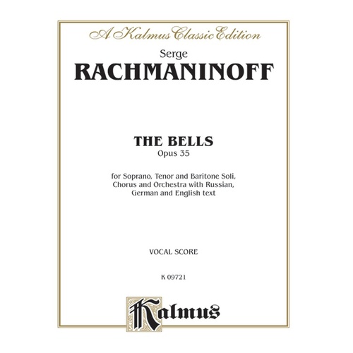 Bells The OP 35 Vocal Sheet Music