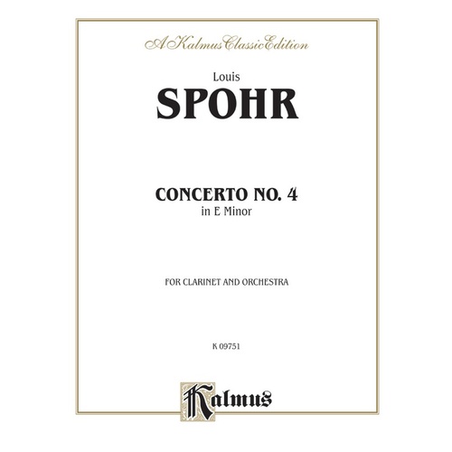Clarinet Concerto No 4