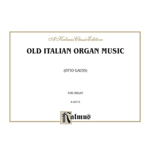 Old Italian Organ Music
