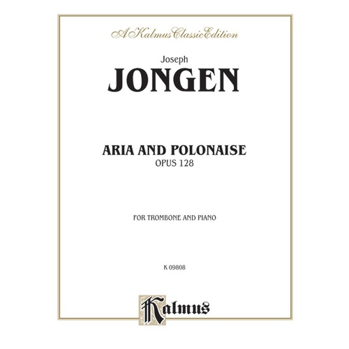 Jongen Aria Et Polonaise  Trombo