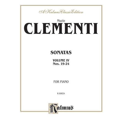 Piano Sonatas Book 4