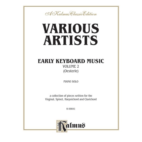 Early Keyboard Music Book 2 Ed Oesterle
