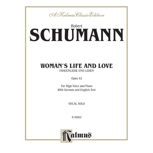 Womans Life and Love Op 42 High VCE Cello Sheet Music