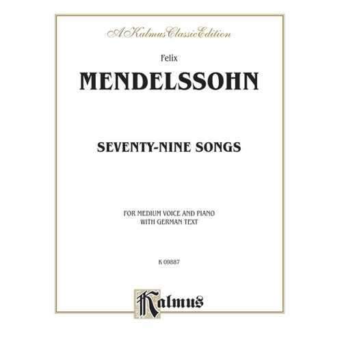 79 Songs Medium VCE Solo Vocal Sheet Music