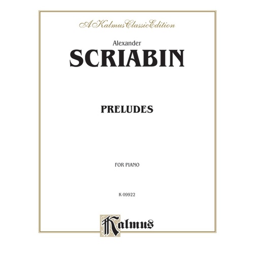 24 Preludes Piano Sheet Music