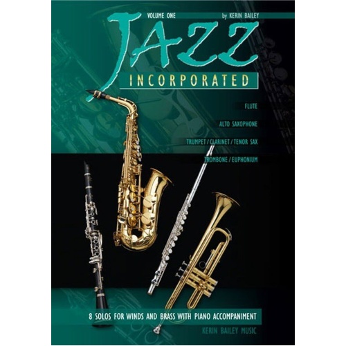Jazz Incorporated Volume 1 for Trombone and Piano by Kerin Bailey