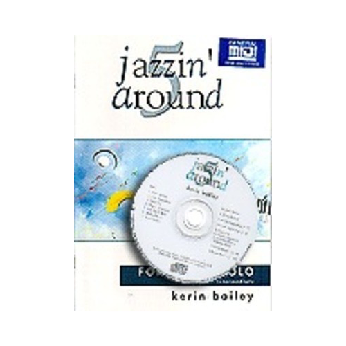 Jazzin Around Book 5 Piano Solo with CD by Kerin Bailey