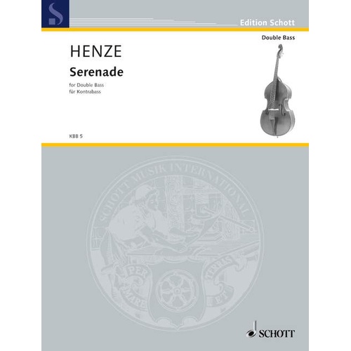 Serenade Double Bass Sheet Music