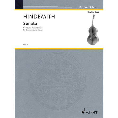 Sonata 1949 Double Bass/Piano Book