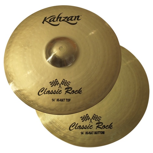 Kahzan 'Classic Rock Series' Hi Hat Cymbals 14"