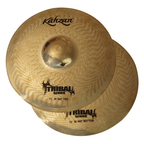 Kahzan 'Tribal Series' Hi Hat Cymbals 13"