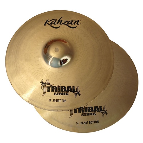 Kahzan 'Tribal Series' Hi Hat Cymbals 14"