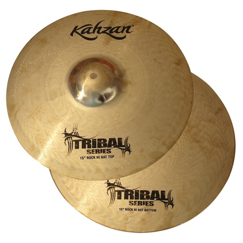 Kahzan 'Tribal Series' Hi Hat Cymbals 15"
