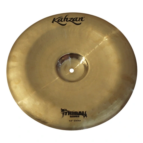 Kahzan Tribal Series 14" China Cymbal KC-TRIB-CH14 Handmade Bright Sound with Mid & Low Tones
