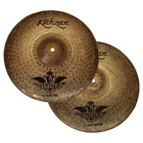 Kahzan 'Vintage Series' Hi Hat Cymbals 14"