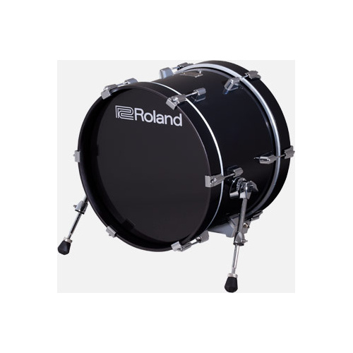 ROLAND KD-18-BK V-Kick Pad 18" - Premium Electronic Kick Drum Pad for TD716 V-Drums with Authentic Feel and Rebound