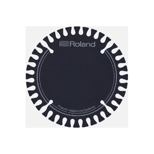 ROLAND KDP-5 Kick Drum Patch for V-Drums - Durable Multi-Layer Fabric, Resin, and Adhesive Design, Compatible with Felt Beaters.