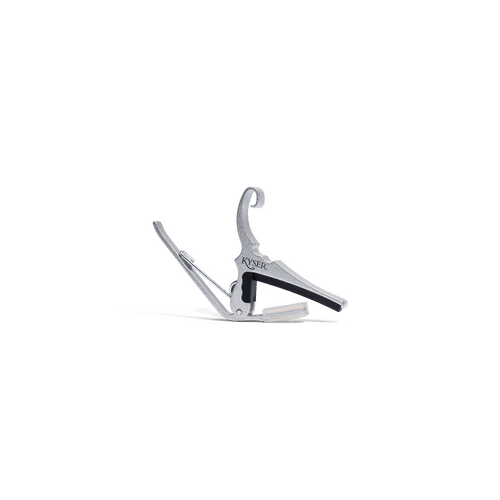 Kyser Quick-Change Capo for 6 String Acoustic Guitars (Silver)