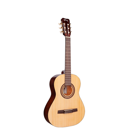 Kohala KG75 3/4 Size Classical Nylon String Guitar with Gig Bag - Natural Finish
