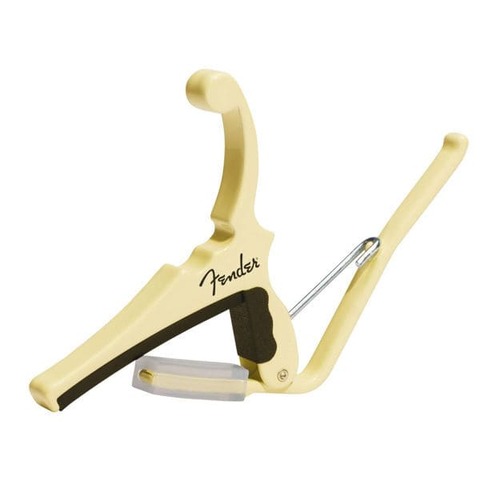 Kyser Fender Olympic White Quick-Change Capo for 6 String Electric Guitars
