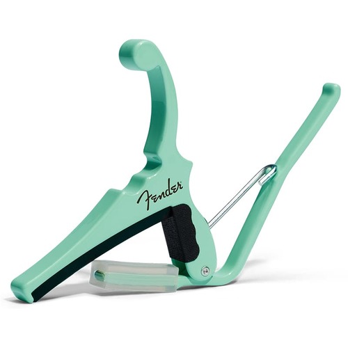 Kyser Fender Surg Green Quick-Change Capo for 6 String Electric Guitars
