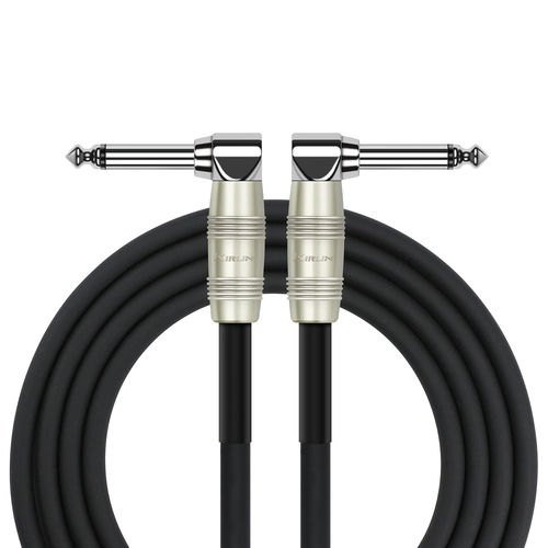 Kirlin 10FT Original Instrument Cable RA-RA 1/4" Mono Plug KIP203PR-10