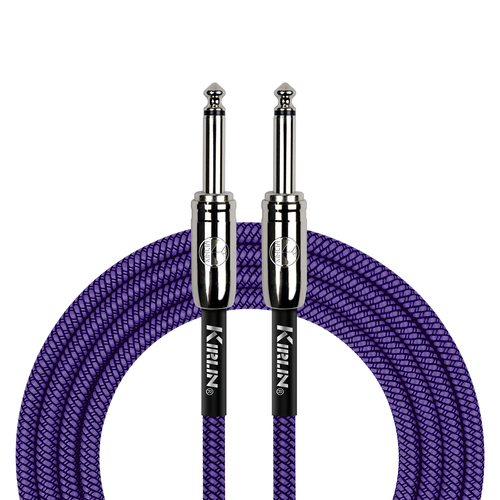 Kirlin 20ft Purple Entry Woven Instrument Cable KIWCC201PU-20