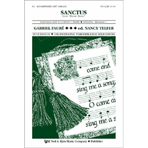 Sanctus From Messe Basse SA Accompanied Book