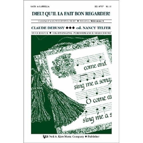 Dieu Quil La Fait Bon Regarder SATB