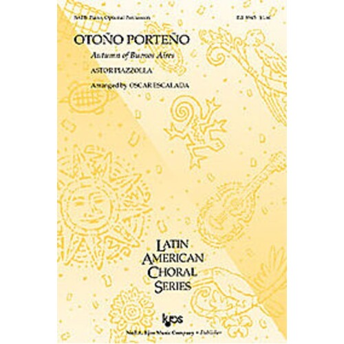 Otono Porteno Arr Escalada SATB