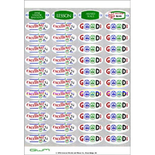 Lesson Award Seals