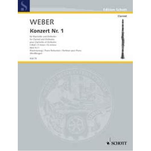 Concerto No 1 F Min clarinet Piano Book