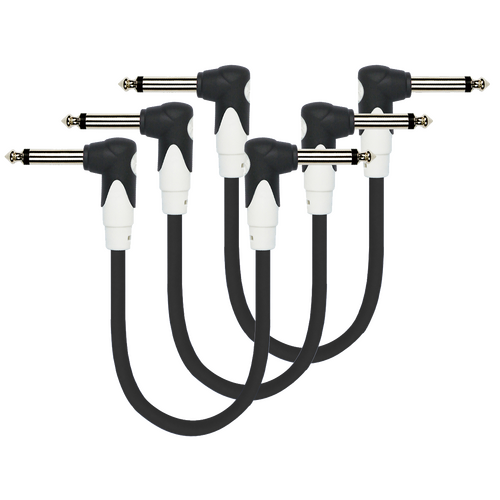 Kirlin KLG3203-3 Patch Cable 3 Inch Moulded Plugs 3-Pack 