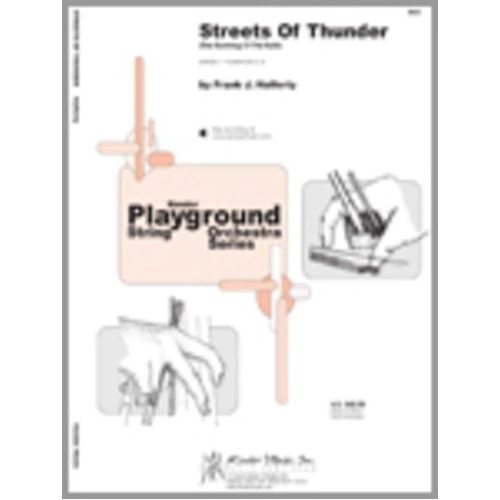 Streets of Thunder: The Running of the Bulls - Frank J. Halferty, Kendor Music, Playground String Orchestra, Duration 2:10