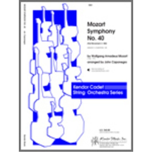 Symphony No 40 1st Mvmt Arr Caponegro So2 Score/Parts