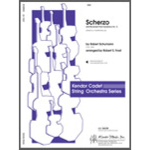 Scherzo from Symphony No. 1, Robert Schumann, Arr. Robert Frost, Kendor Music, Cadet String Orchestra, Grade 2+, Duration 3:20