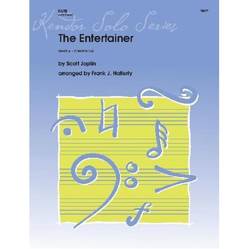 Entertainer Arr Halferty Flute/Piano (Softcover Book)