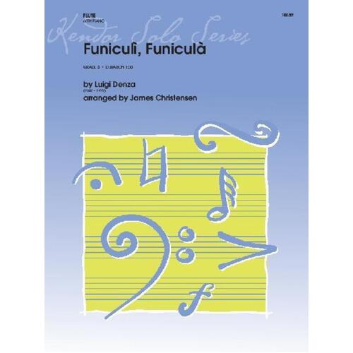 Funiculi Funicula Arr Christensen Flute/Piano (Softcover Book)