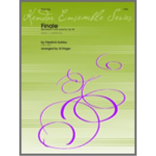 Finale From Grand Trio Op 90 Arr Hager Flute Trio (Softcover Book)