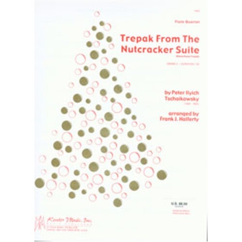 Trepak From Nutcracker Suite Flute Quartet (Music Score/Parts) Book