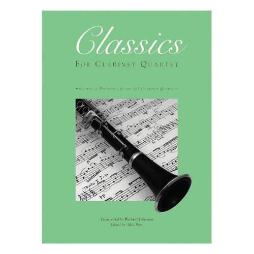Classics For Clarinet Quartet Vol 2 Bass clarinet Pt (Part) Book