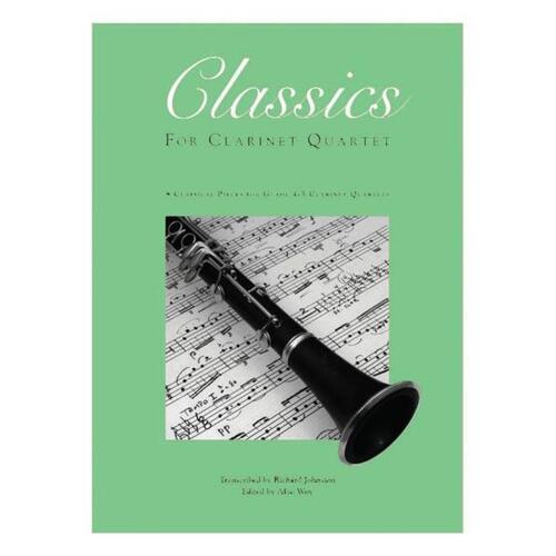 Classics For Clarinet Quartet Vol 2 Bass clarinet Pt (Part) Book